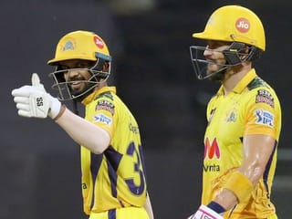 IPL 2021 in pictures: Chennai Super Kings see off Kolkata Knight Riders