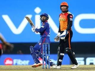 IPL 2021 — In pictures: Delhi Capitals beat Sunrisers Hyderabad in 1st Super Over of the season