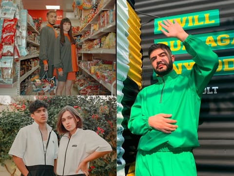 Osama Mootassem describes his clothing brand, nvr frgttn, as fashionable street wear with a twist