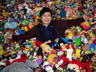 Philippine collector holds Guinness World Record for largest fast-food toy collection