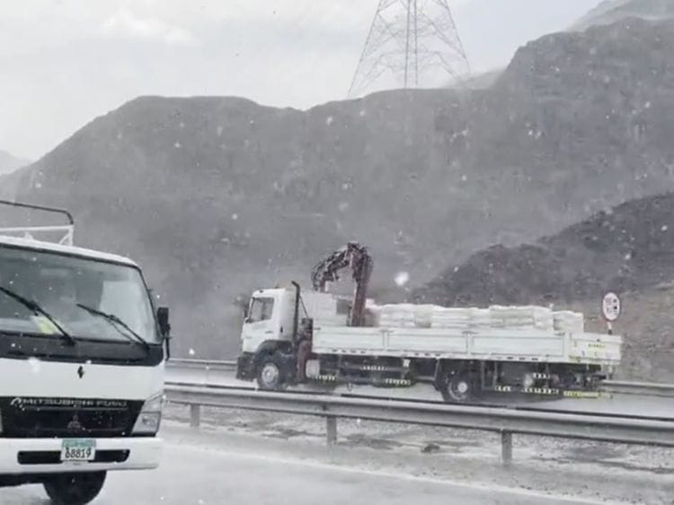 Rain in Ras Al Khaimah