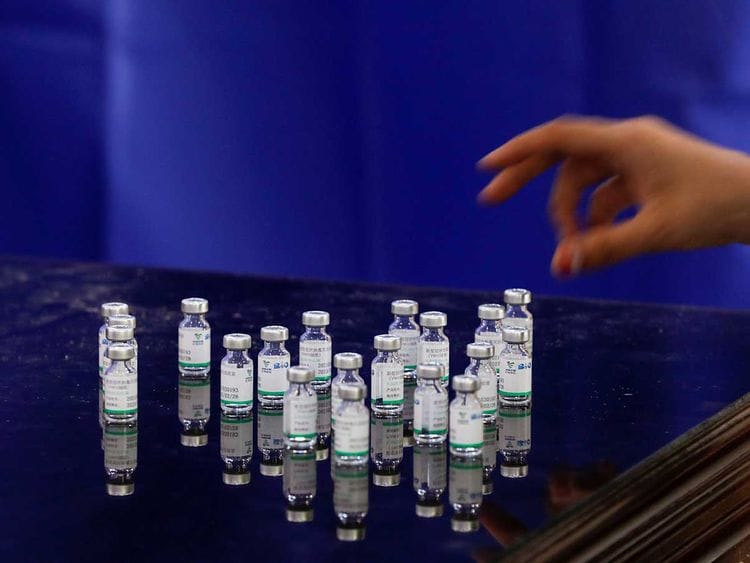 pakistan vaccine vials sinopharm covid
