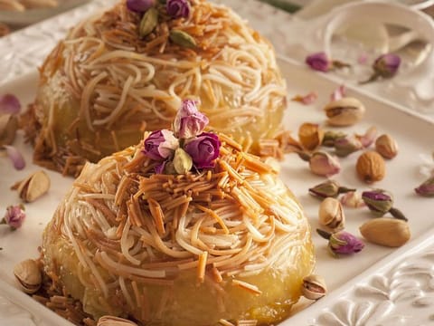 Emirati Balaleet is a sweet and savoury dish prepared using vermicelli, rose water and saffron. Picture used for illustrative purpose only 