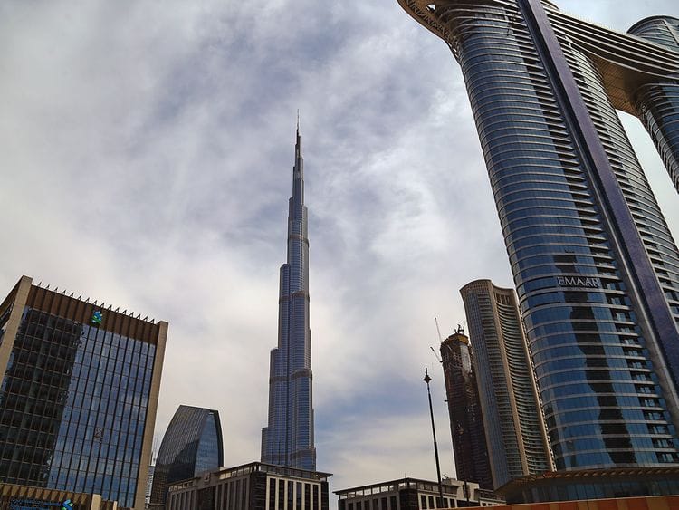 Stock Dubai skyline property