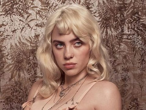 Billie Eilish poses for British Vogue