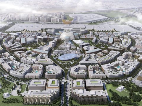 District 2020 will emerge out of Expo 2020, as a part of the mega-event's legacy, which begins on October 1, 2021