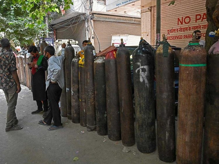 india oxygen cylinder covid