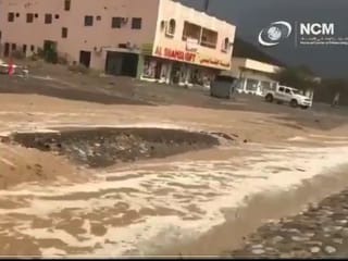 Pictures: Hail, rain and dust storm hit UAE, all in a week