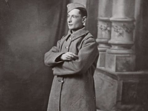 Jacques Vaché, born in 1895 in Lorient, Brittany.