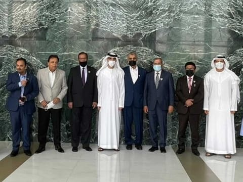 Pakistan Business Council directors hold meeting with Dr Thani Bin Ahmed Al Zeyoudi, UAE Minister of State for Foreign Trade, at the Ministry’s office in Dubai