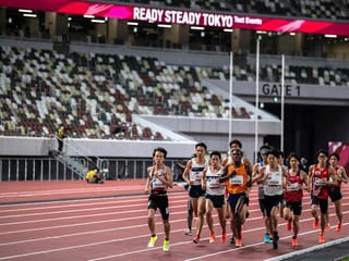 COVID-19: Tokyo’s Olympic Stadium holds track and field test event, minus fans