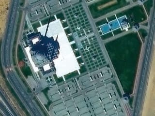 Look: UAE’s KhalifaSat captures Sharjah’s largest mosque from space