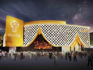Expo 2020 Dubai: The Thailand Pavilion is covered in a curtain of flowers
