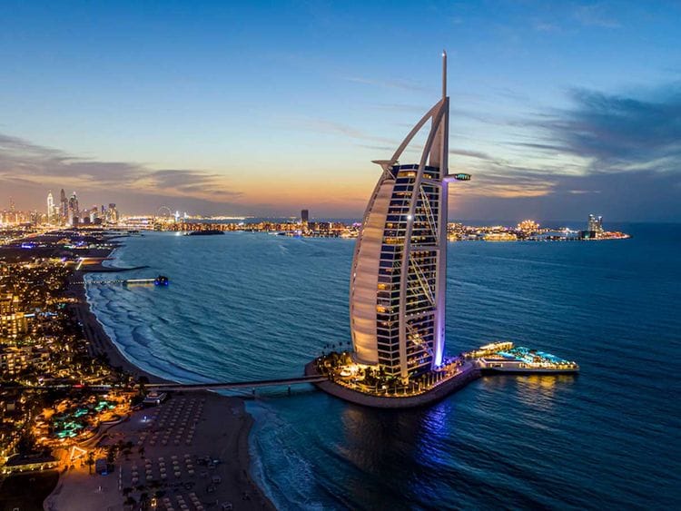Stock Burj Al Arab Dubai