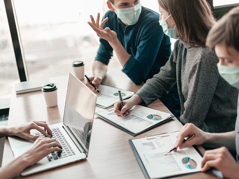 It's back to work with a bang across offices in the UAE.