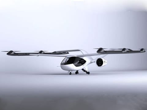 Air-taxi startup Volocopter unveils suburban shuttle