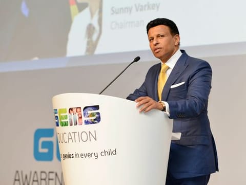 Sunny Varkey, founder and chairman of GEMS Education and The Varkey Foundation