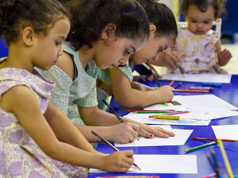 Children at workshop the Sharjah Children Reading Festival in Sharjah Expo Centre in Sharjah. File photo for illustrative purpose only
