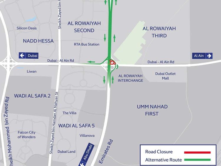 Road closure