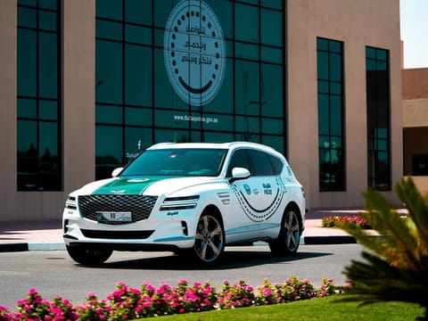 The Dubai Police Genesis GV80 SUV