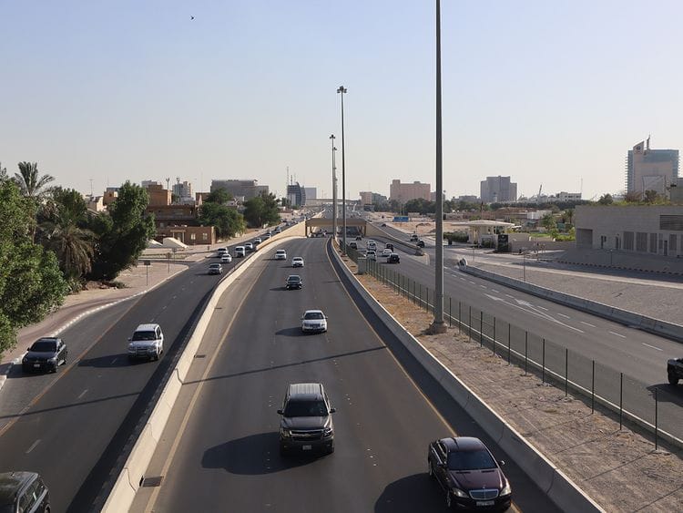 Stock Kuwait skyline