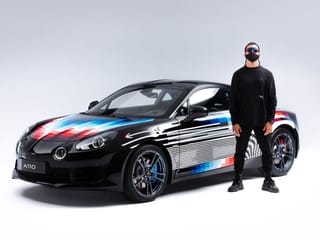 Alpine reveals A110 designed by Argentinian artist Felipe Pantone