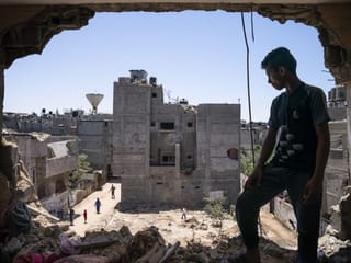 Photos: Shattered rooms show Gaza war's toll on children