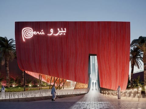 Designed by Habitare Archirecture and Engineering, Peru's pavilion transcends time by honouring 10,000 years of tradition and culture while looking to the future