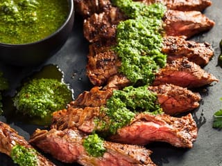 Chimichurri on grilled meat? It’s never a ‘mis-steak’