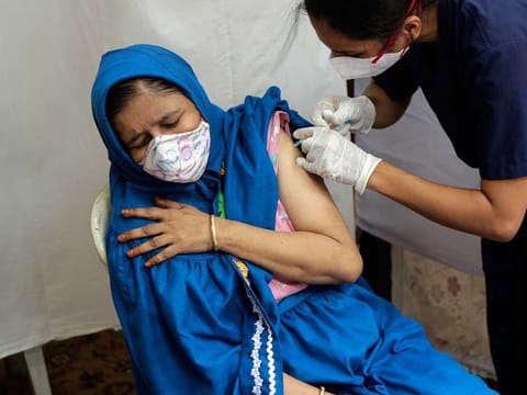 Prime Minister Narendra Modi’s government has said it aims to vaccinate all eligible and willing Indians by the end of this year, but only 240 million of the country’s 950 million adults have had at least one shot, according to health data.