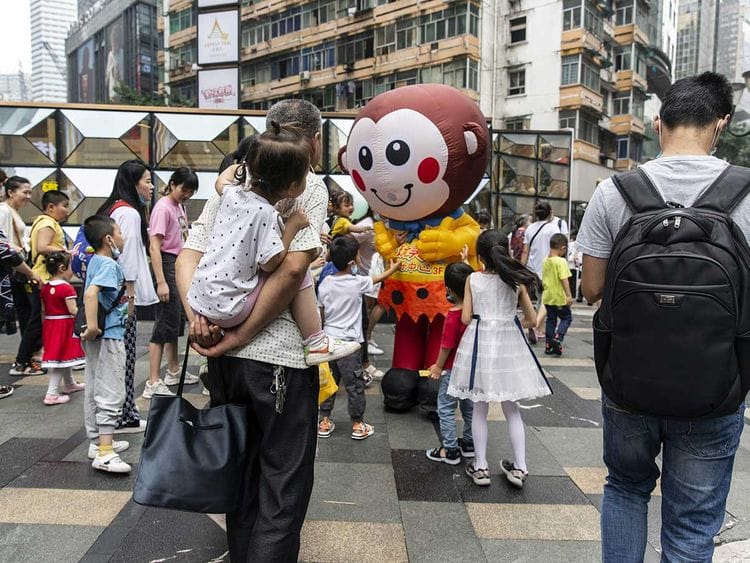 children covid china