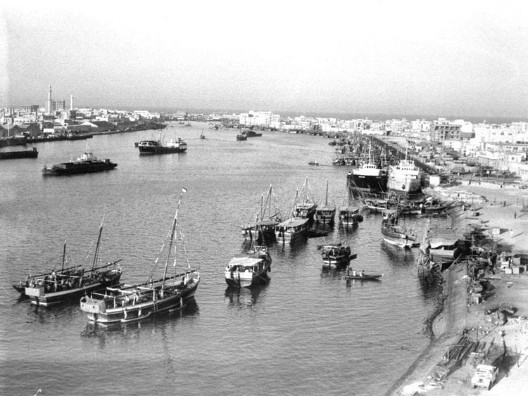 Dubai in 1969