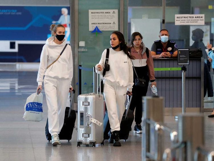 Spain travellers airport