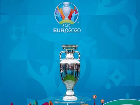 The European Championship trophy, the silverware they are all after this summer