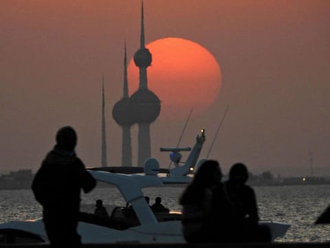 Kuwait Towers in Kuwait City 