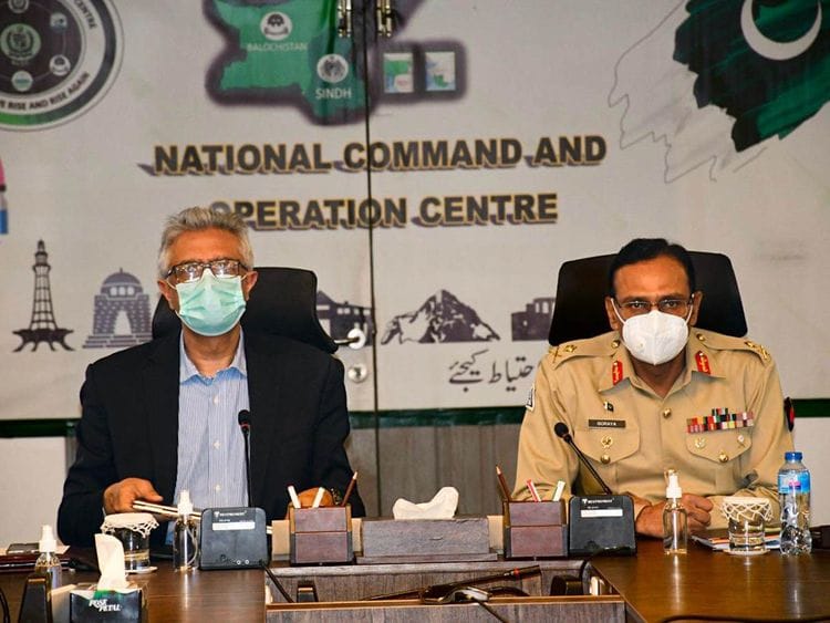 WPK pak Dr Faisal Sultan Maj Gen Asif Mehmood Goraya-1623587425860