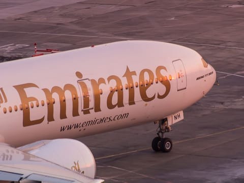 Multiple Emirates' flights to and from DXB are experiencing delays.