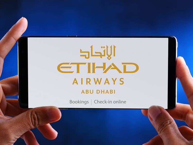 Stock Etihad airways