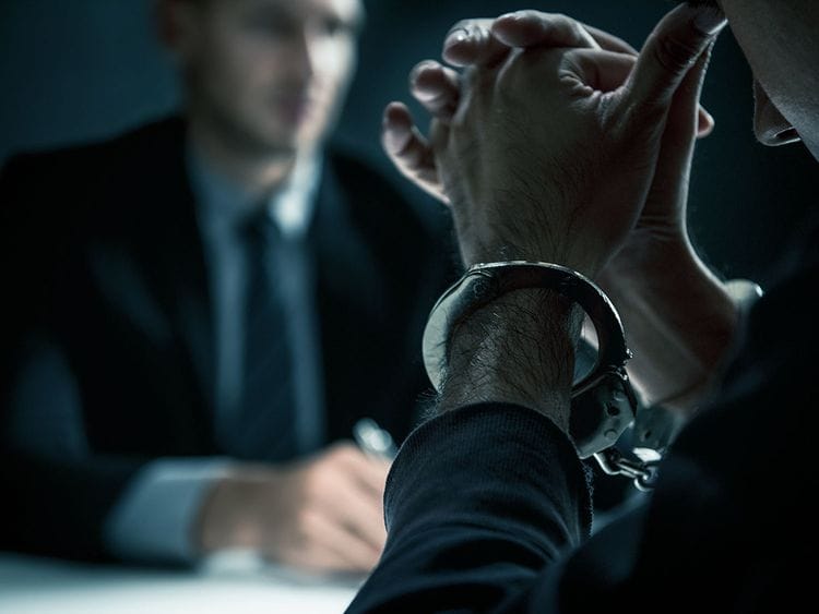 STOCK jailed prison handcuff crime arrest