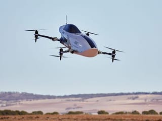 Look! World’s first electric flying racing car tested