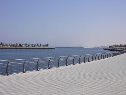 A view of Ajman Marina. 