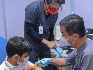 Photos: Children in UAE aged 3 to 17 participate in COVID-19 vaccine study