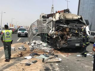 Six injured in multiple road accidents in Dubai