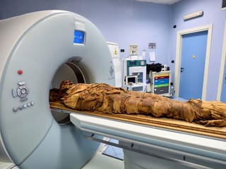 Pictures: Italian hospital uses CT scan to unveil secrets of Egyptian mummy 