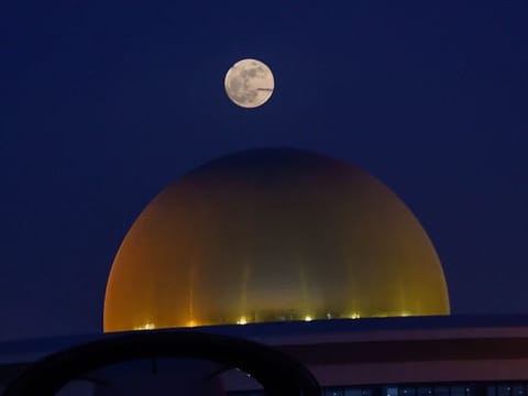 Photos: Check out the majestic strawberry moon over UAE