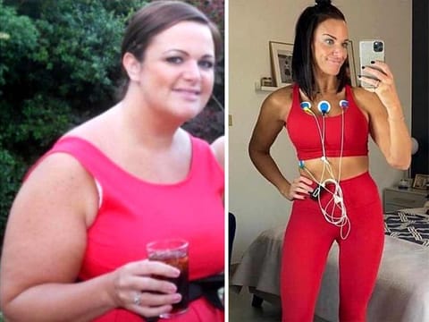 Charlotte Bruce-Alexander dropped 6 dress sizes and 61kg, which she credits with saving her life when she got COVID-19.