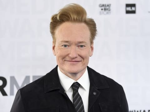 Talk show host Conan O'Brien 