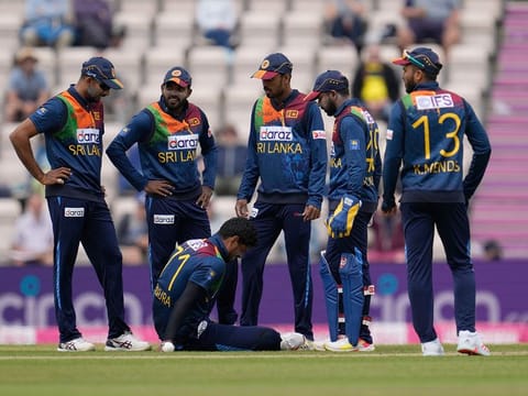 Sri Lanka were thumped by England in the T20 series