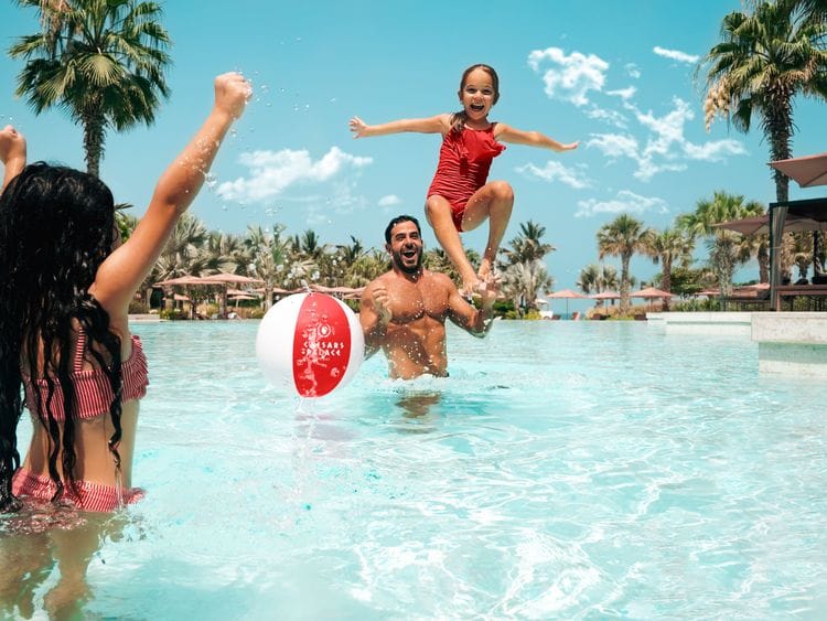 Caesar's Palace is just one of the many UAE hotels offering fantastic staycation deals for families over the Eid Al Adha break