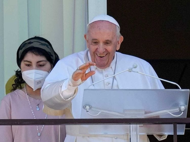 Pope Francis balcony hospital surgery